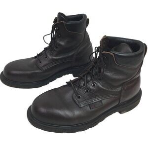 Red Wing Shoes 606 SuperSole Waterproof Mens 11.5 Oil & Slip Resistant Leather W